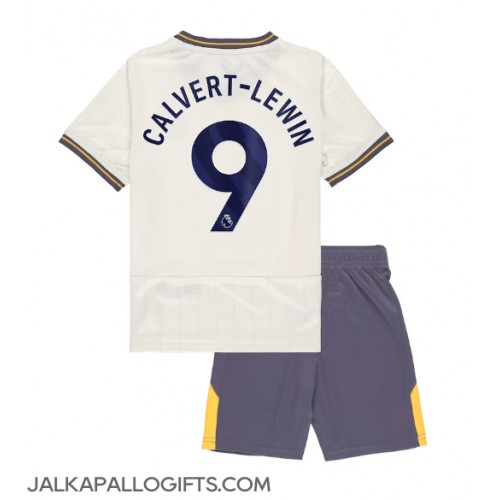 Everton Dominic Calvert-Lewin #9 Kolmas Peliasu Lasten 2024-25 Lyhythihainen (+ Lyhyet housut)